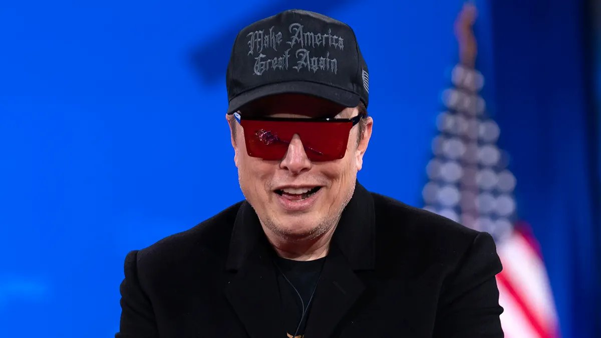 Elon Musk al CPAC 2025.