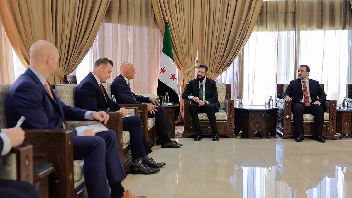 Tom Barrack incontra il presidente siriano