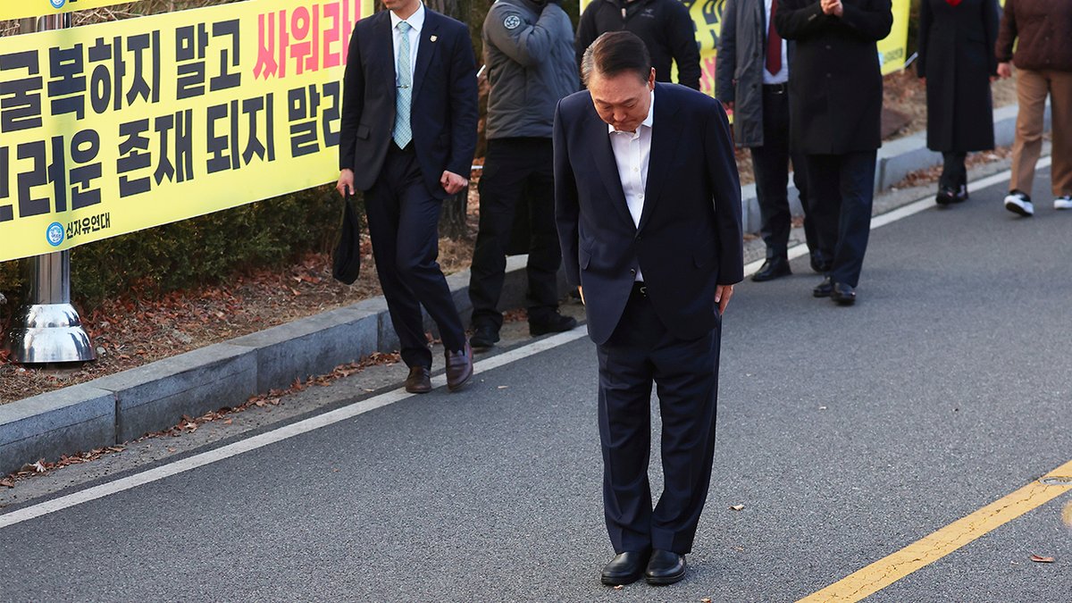 Yoon Suk-yeol dalla Corea del Sud