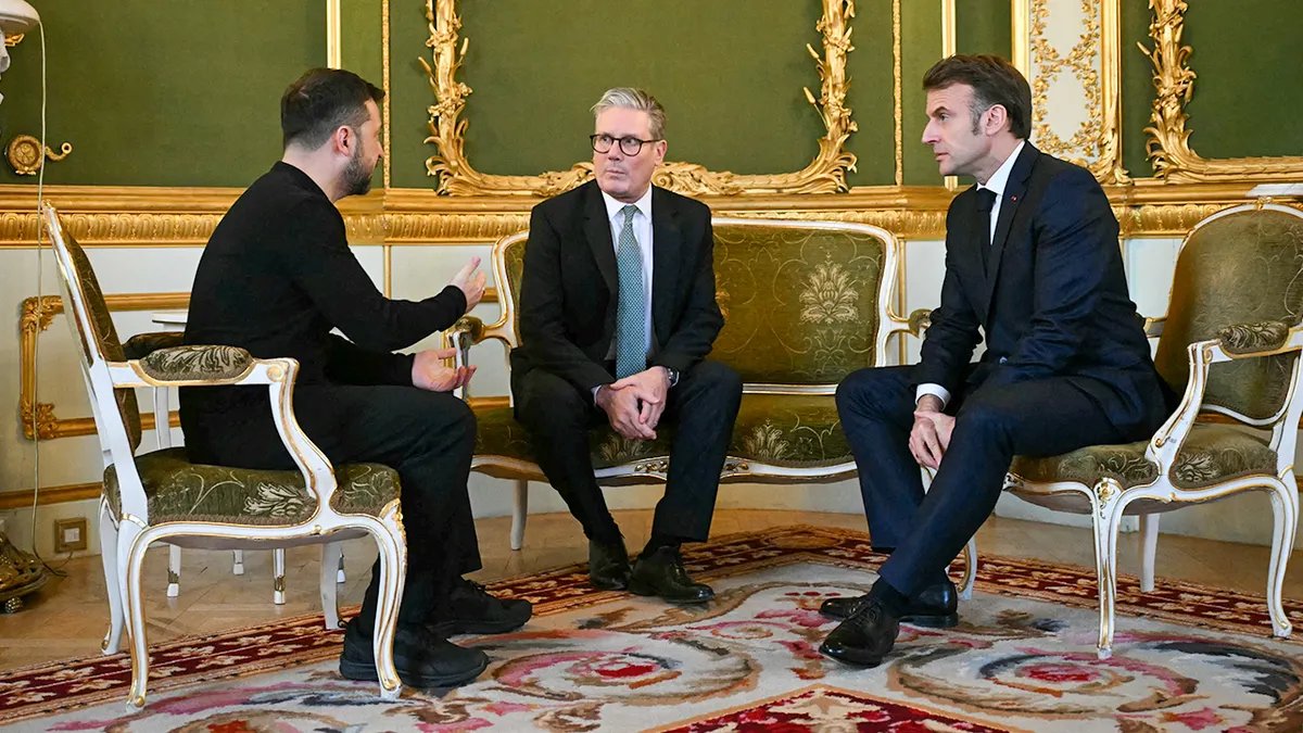 La stella Zelenskyj Macron