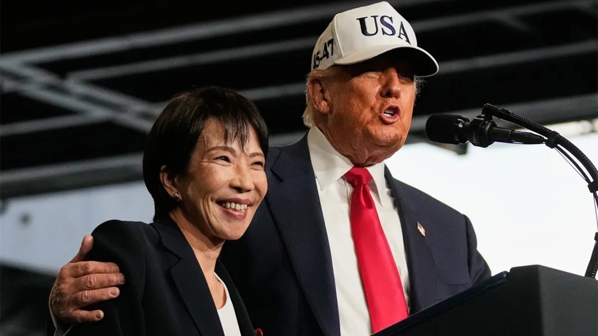 Serata tra Trump e il Giappone Sanae Takaishi