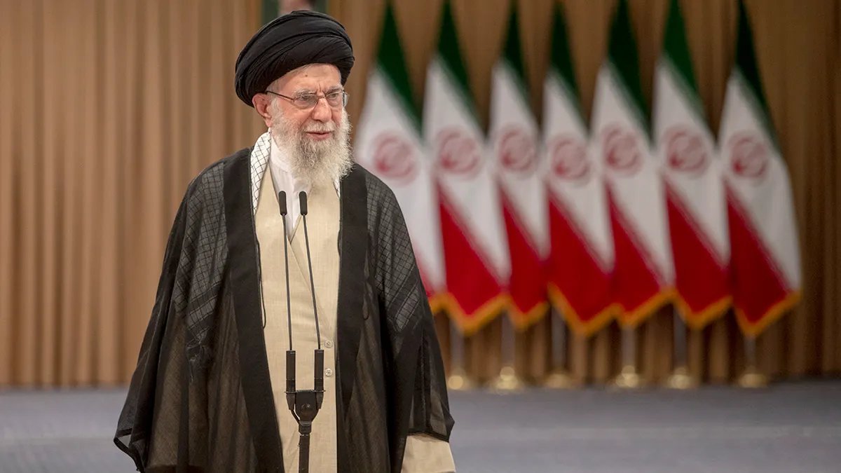 Il leader supremo iraniano, l'Ayatollah Ali Khamenei