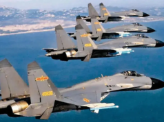 Taiwan registra 5 sortite di aerei dell’Esercito popolare di liberazione e 8 navi dell’Esercito popolare di liberazione sul suo territorio
