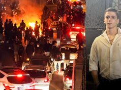 Una fonte ha detto che un giovane pugile iraniano è stato colpito dalle forze di sicurezza a Teheran