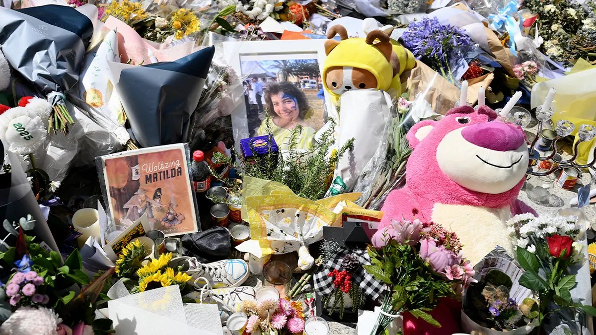 Un memoriale alla vittima più giovane di Bondi Beach, Matilda