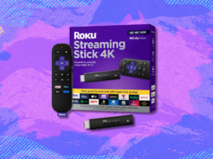Migliore offerta di streaming: risparmia $ 15 su Roku Streaming Stick 4K.