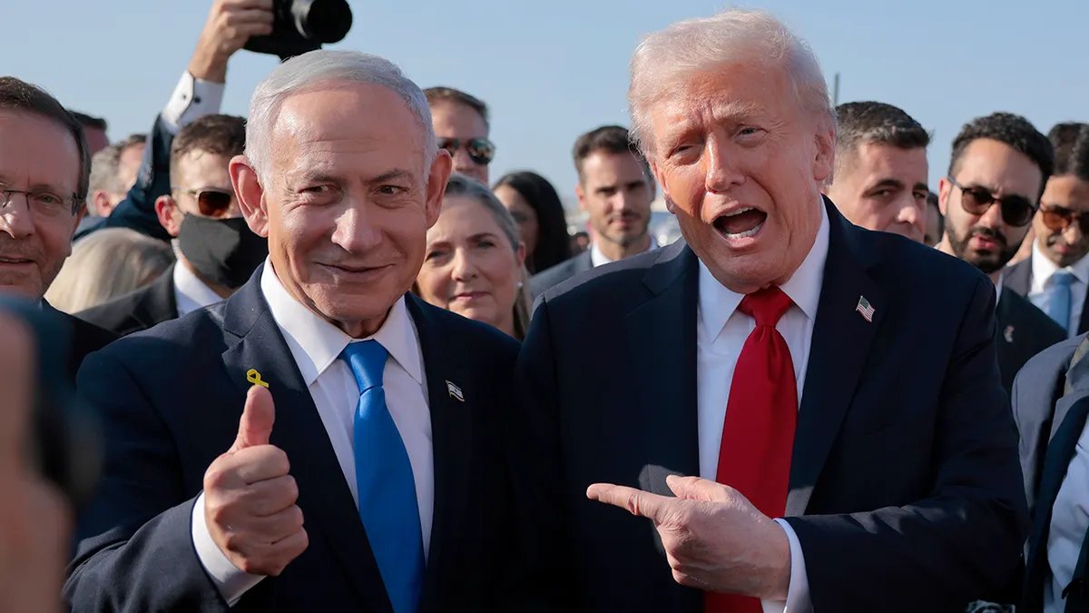 Il primo ministro israeliano Benjamin Netanyahu e il presidente americano Donald Trump