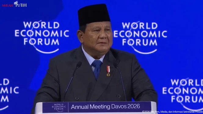 Al WEF 2026, Prabowo ha insistito sul fatto che l’Indonesia