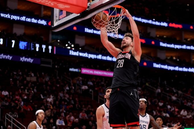Alperen Sengun e Kevin Durant guidano i Rockets alla vittoria