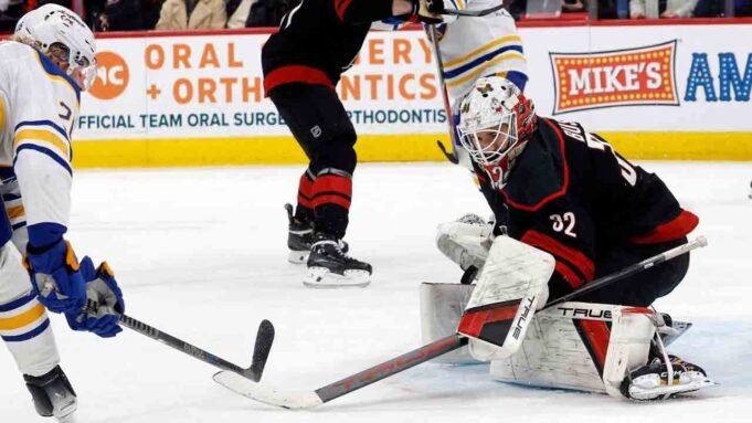 Anteprima NHL: Brandon Bussi effettua 17 parate mentre gli Hurricanes