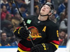 Boeser si unirà ai Canucks in trasferta, ma è improbabile che giochi prima dell’intervallo