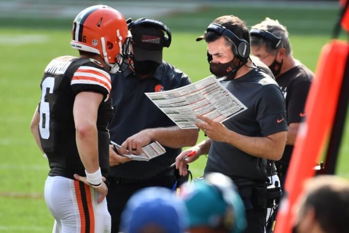 Bucs QB Baker Mayfield chiama l'ex allenatore Kevin Stefanski