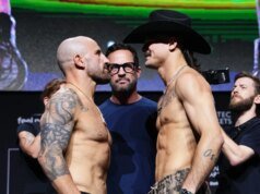 Conferenza stampa di UFC 325, video faccia a faccia: Alexander Volkanovski e Diego Lopes guardano a torso nudo