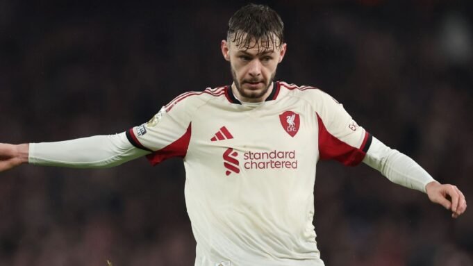 Conor Bradley del Liverpool è fuori stagione per un infortunio