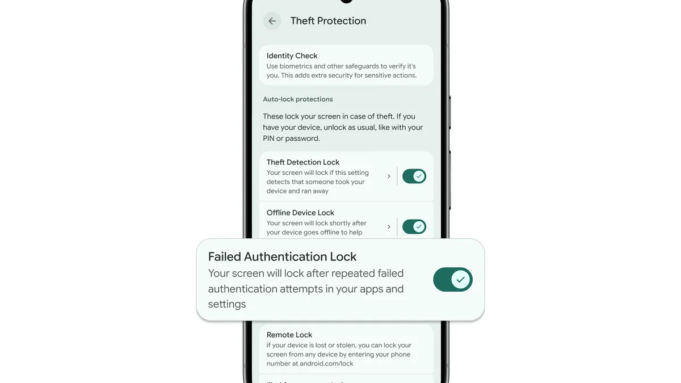 Google presenta funzionalità antifurto estese per i dispositivi Android