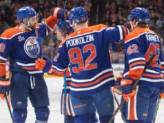 I difensori degli Oilers hanno segnato i quattro gol più veloci nella storia della NHL