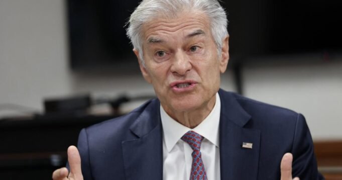 Il dottor Oz sostiene la repressione delle frodi sanitarie sull'"influenza