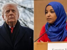 Il presidente Donald Trump afferma che il rappresentante Ilhan Omar dovrebbe essere incarcerato o deportato in Somalia.