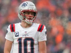 Il quarterback dei Patriots Drake Maye salta l’allenamento a causa di una malattia