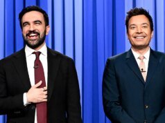 Jimmy Fallon guida il sindaco Zohran Mamdani è salito sul palco dopo un dibattito su uno scherzo.