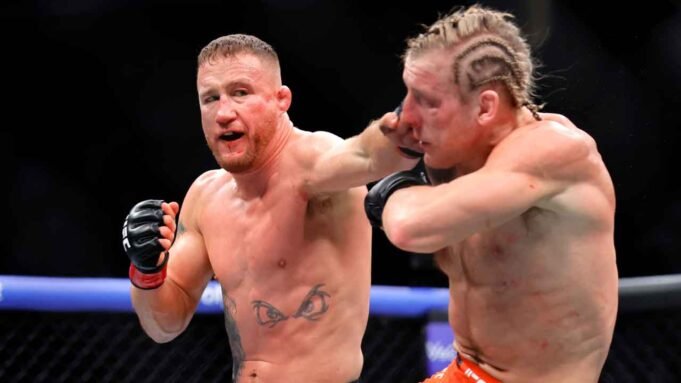 Justin Gaethje riporta indietro le lancette dell'orologio a UFC 324
