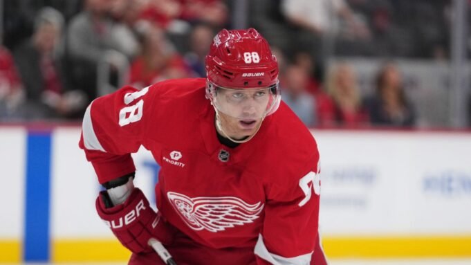 Kane dei Red Wings ha pareggiato con Modano come il