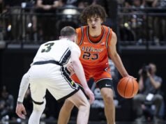 Keaton Wagler, no. 9 L’Illinois punta l’“élite” contro Washington