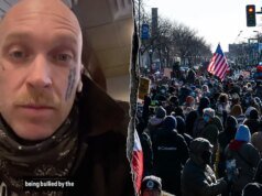 Kyle Wagner si descrive come Antifa che chiede un’azione “armata”, dice “in fuga”