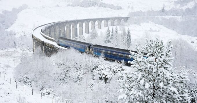 La mappa della neve del Regno Unito mostra un'enorme tempesta