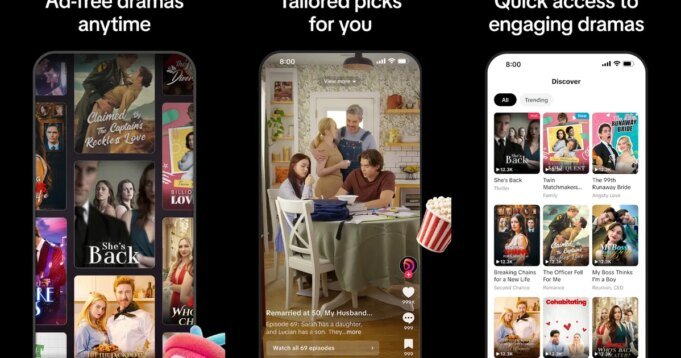 La nuova app PineDrama di TikTok porta brevi drammi verticali