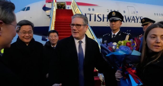 La visita del leader britannico in Cina è un atto