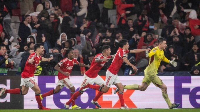 L'eroe del Benfica Anatoliy Trubin dedica il gol del Real
