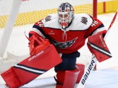 Logan Thompson dei Capitals sta lottando contro un infortunio in vista delle Olimpiadi