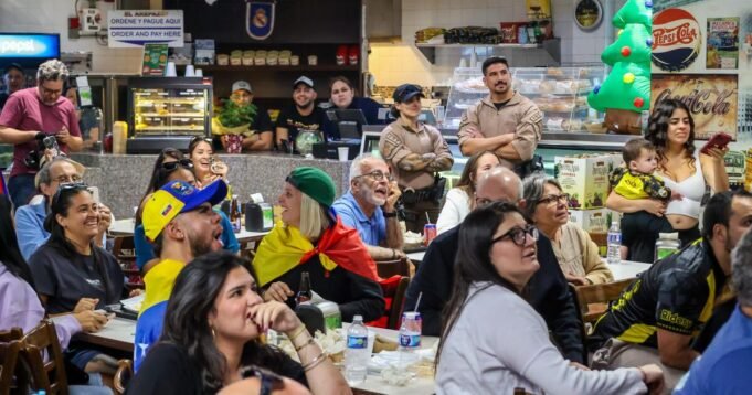 Mentre celebrano l'arresto di Maduro, i migranti venezuelani si preoccupano