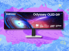 Miglior offerta per monitor da gioco: risparmia $ 384 sulla serie Samsung Odyssey G93SC da 49 pollici.