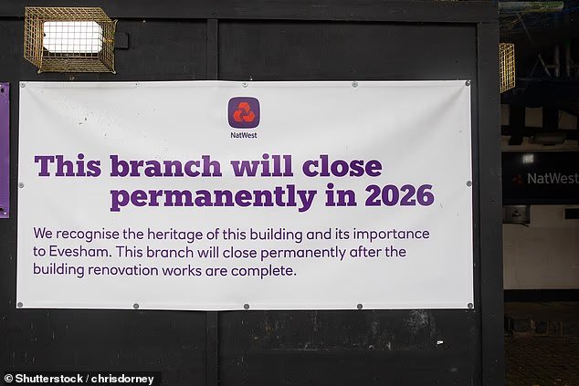 NatWest annuncia furtivamente ulteriori chiusure di filiali con 32 punti