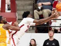 No. 23 Charles Bediako dell’Alabama un possibile centro dell’attenzione contro il Missouri