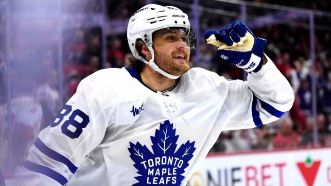 Nylander segna ai supplementari mentre i Maple Leafs battono gli