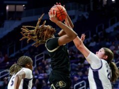 Pallacanestro femminile dei Colorado Buffaloes nello stato del Kansas