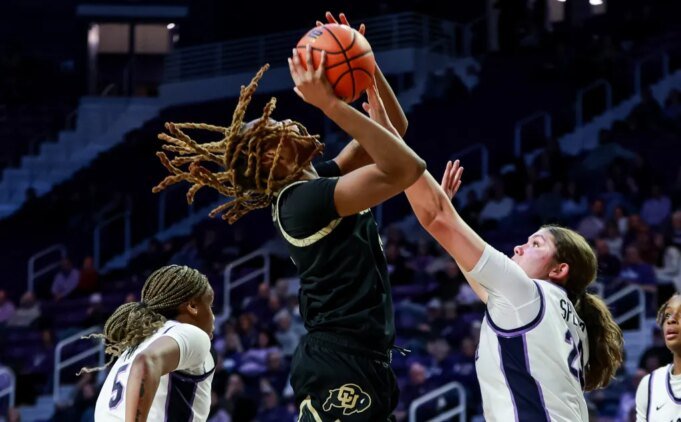 Pallacanestro femminile dei Colorado Buffaloes nello stato del Kansas