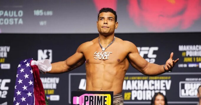 Paulo Costa passa al 205, affronta Azamat Murzakanov a UFC