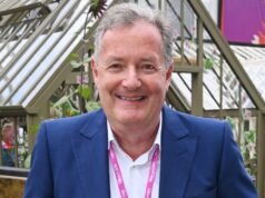 Piers Morgan si frattura il femore e condivide la foto del letto d’ospedale