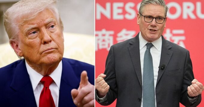 Trump accusa Starmer di fare affari con la Cina come