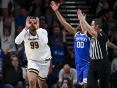 Tyler Tanner guida l’attacco del Kentucky di Vanderbilt n. 18