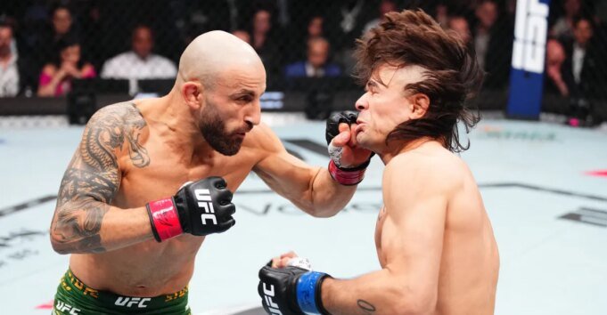 UFC 325 Fight Card Alexander Volkanovski vs Diego Lopes ora