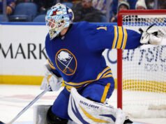 Ukko-Pekka Luukkonen Leaves di Sabres contro Maples Leafs, sostituito da Colten Ellis