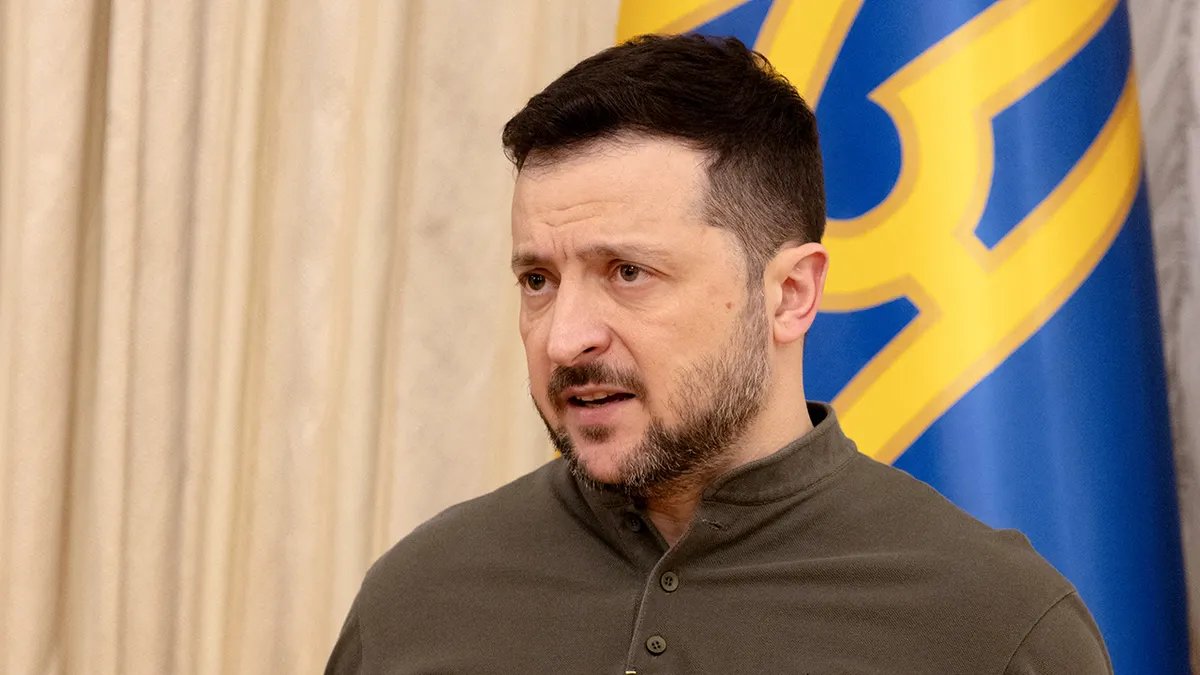 Il presidente ucraino Volodymyr Zelenskyj
