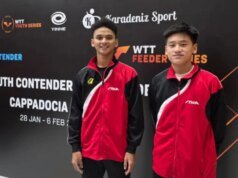 Due giovani atleti indonesiani brillano alla WTT Youth Competition Cappadocia 2026
