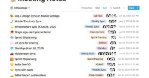 Le note della riunione AI di Notion ora possono essere eseguite in background